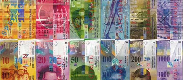 Bank Szwajcarii ustalił sztywny kurs franka