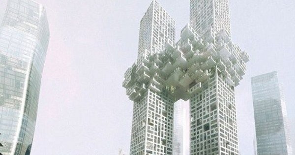 Zadziwiający budynek w Korei