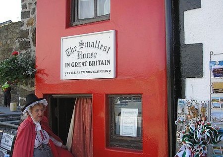 Quay House w Walii najmniejszym domem świata.