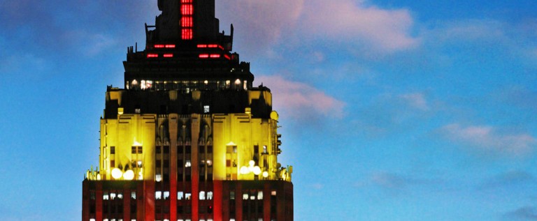 Nowe oświetlenie Empire State Building – pokaz(video)