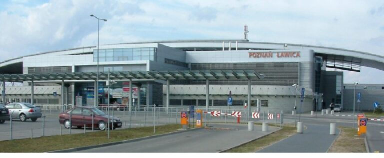 Lotnisko w Poznaniu już po przebudowie