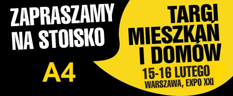 Szybko.pl na targach mieszkań i domów Nowy Adres 15-16 lutego w Warszawie