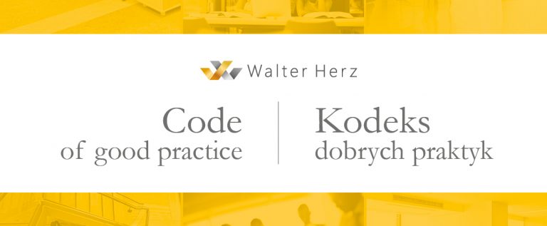 Walter Herz z Kodeksem dobrych praktyk