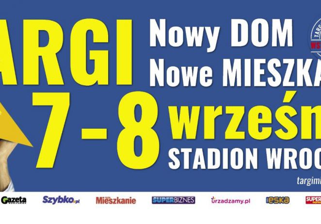 W dniach 7 i 8 września na STADION WROCŁAW, po raz dziesiąty odbędą się Targi Mieszkaniowe Nowy DOM Nowe MIESZKANIE, jubileuszowa edycja imprezy, która wpisała się w kalendarz ważnych wydarzeń Wrocławia.